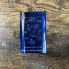 KAMO AQUARIUM クラゲ クリスタル ペーパーウェイト