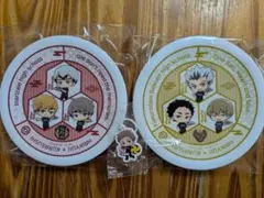 【新品未開封】ハイキュー くら寿司 皿 梟谷高校 稲荷崎高校 チャームおまけ付