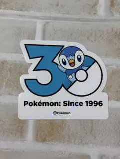 ポケモンセンター ポッチャマ 30周年記念ロゴステッカー - メルカリ