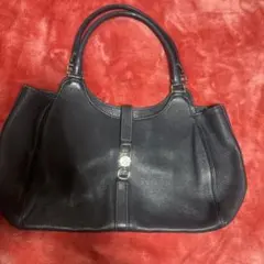 週末値下❗️訳ありキタムラレザーハンドバッグ