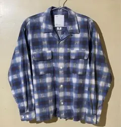 24AW ALONE BIG PRINTED FLANNEL SHIRTのサムネイル