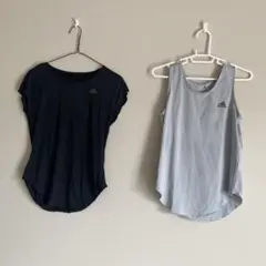 adidas トレーニングトップス 2点セット