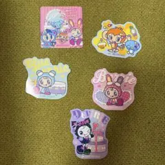 【新品未使用5枚セット】マツキヨココカラ ナルミヤキャラクターズ ステッカー