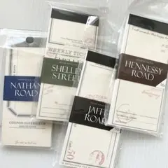 【44】紙もの メモ コラージュ レトロ 海外 素材紙 4種 まとめ売り