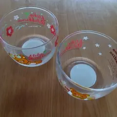 初期　リラックマ　ガラスボウル　デザート　アロハリラックマ　コリラックマ