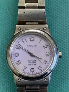 CITIZEN wicca ソーラー ピンク E030-S001935 ジャンク