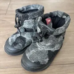 THE NORTH FACE ベビー ヌプシブーティ ウールカモフラ風 14.0