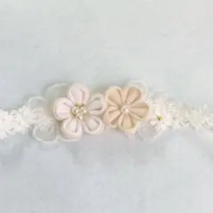 70髪飾り　ベビー　ヘアバンド　初節句　お食い初め100日祝いひな祭りベビー袴