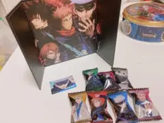 呪術廻戦 折り畳み色紙 のど飴7種類 シール