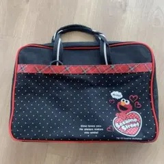 セサミストリート エルモ 小学生用 書道用具バッグ バック美品