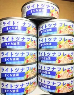 11缶まぐろ油漬 ライトツナフレーク 宝幸 HOKO シーチキン ツナ缶 缶詰のサムネイル