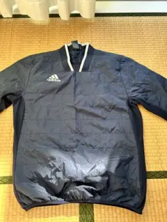 adidas ネイビー ピステ・ウィンドブレーカー Ｏサイズ