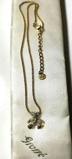 grosse テディベア型ネックレス