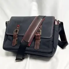 ONA Prince Street ロゴ 型押し カメラバッグ メッセンジャー