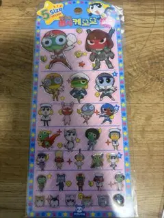 韓国 ケロロ軍曹 ぷっくりシール