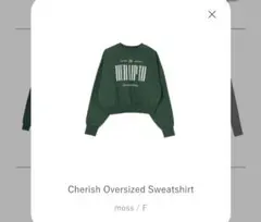 Cherish Oversized Sweatshirtのサムネイル