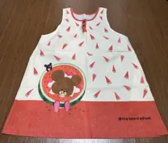 くまのがっこう　くまのジャッキー　保育士　すてきな先生スイカエプロン