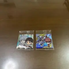 エヴァンゲリオンウエハースシール2枚セット