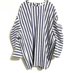 sacai ストライプ アシンメトリー 半袖 トップス サイズ3 - メルカリ