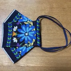 布マスク 花柄 ストライプのサムネイル