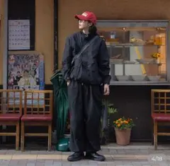 [MICHI] kaishin   ポケットナイロンフーディジャンパー