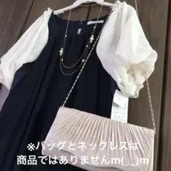 新品あり　フォーマル【M】ワンピースドレス&ボレロ　結婚式　発表会
