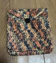 毛糸ポーチ・小物入れ（ハンドメイド）