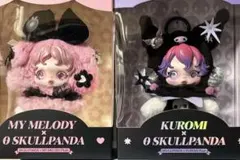 My Melody & Kuromi スカルパンダぬいぐるみ POPMART
