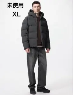 未使用　UNIQLO シームレスダウンパーカ　ユニクロ　XL メンズ