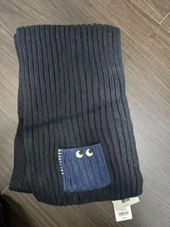 新品未使用2023 ユニクロ×ANYA HINDMARCH ニットマフラー