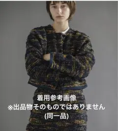 ６(ROKU) スラブミックスカーディガン