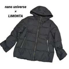 ナノユニバース リモンタ ダウンジャケット 36 黒