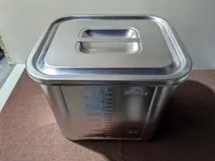AG 18-8 目盛付角キッチンポット 30cm(25.0L) 赤川器物製作所 - メルカリ