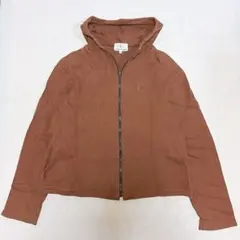 KUMIKYOKU ブラウン フルジップパーカー TLのサムネイル
