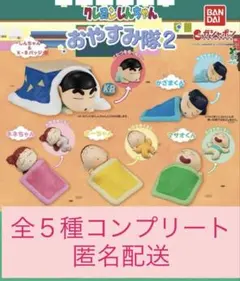 クレヨンしんちゃん おやすみ隊2 全５種コンプリート