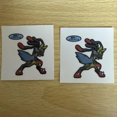 メガルカリオ　ポケモンシール