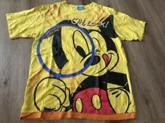 ディズニーリゾート　ミッキーマウス　ディズニー　Tシャツ　L 虫メガネ