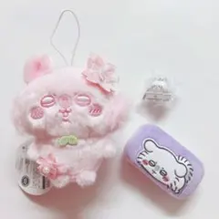 ちいかわ ぬいぱれっと～さくらいろ～マスコット② ジュエリーミニケース モモンガ
