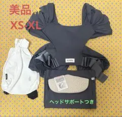 XS-XL⭐️Konny コニー 抱っこ紐 AirMesh メッシュ チャコール