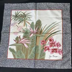 Jin Thompson シルクスカーフ フラワープリント