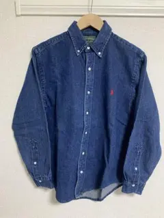 ポロカントリー　デニムシャツ　ラルフローレン　ビンテージ