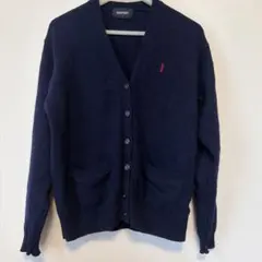 イーストボーイ　EASTBOY ネイビー カーディガン レディースM 毛100%