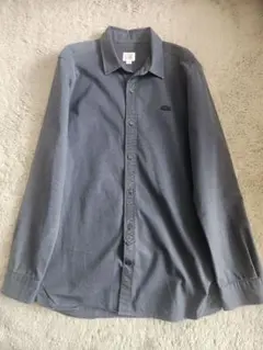 LACOSTE LIVE グレー 長袖シャツ US S