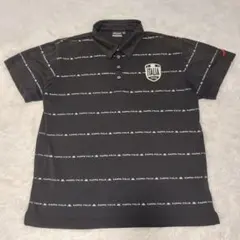 【美品】Kappa ITALIA ポロシャツ ブラック LLのサムネイル