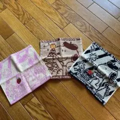 らびっと様専用　スヌーピーのミニタオル3枚のセットです