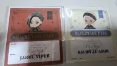 ツイステ バックステージパス風ステッカー