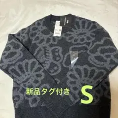 【新品タグ付き】ユニクロ　マリメッコ　ラムクルーネックセーター　S