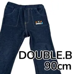 DOUBLE.B ネイビーパンツ 90cm