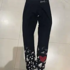Desigual ブラック アートプリント レギンス