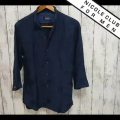 ニコルクラブフォーメン NICOLE CLUB FOR MEN 薄手ドレスシャツ